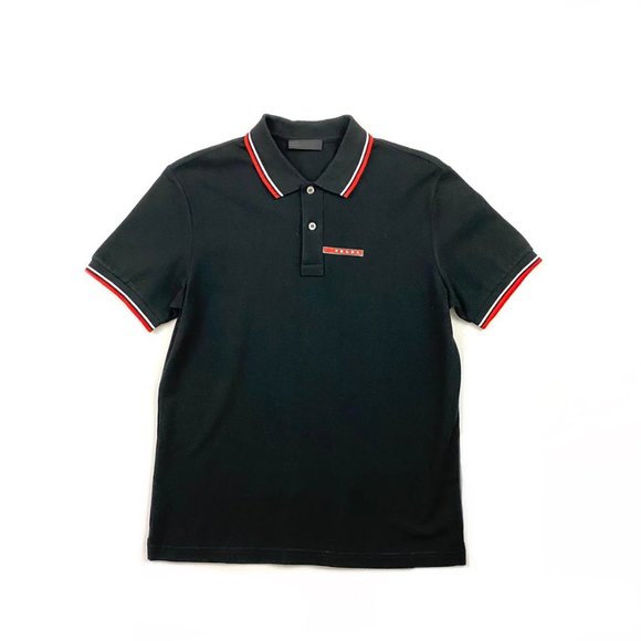 Prada Short Sleeve Polo Shirt - Picture 1 of 3